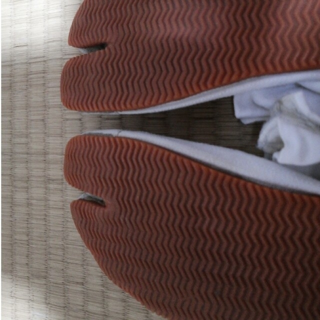 地下足袋 中古品 23.5センチ エンタメ/ホビーのコスプレ(靴/ブーツ)の商品写真