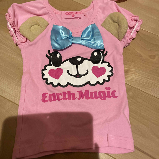 EARTHMAGIC(アースマジック)のアースマジック♡ キッズ/ベビー/マタニティのキッズ服女の子用(90cm~)(Tシャツ/カットソー)の商品写真