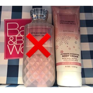 バスアンドボディーワークス(Bath & Body Works)のBath & Body Works〜STRAWBERRY SNOWFLAKES〜(その他)