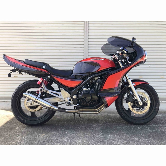 最安値 カワサキ - 火の玉カラー 街道レーサー風 KAWASAKI❗️バリオス