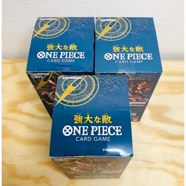 ONE PIECE - ONE PIECE カードゲーム 強大な敵 OP-03 3 BOX 新品 未