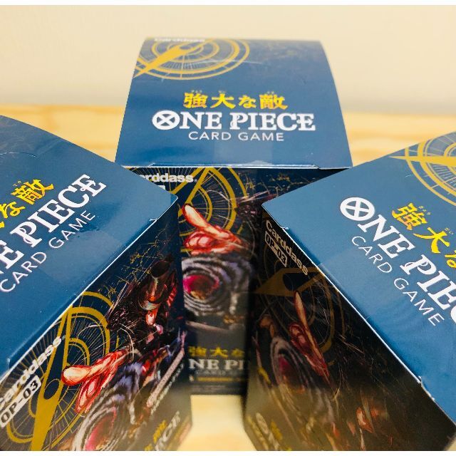 ONE PIECE - ONE PIECE カードゲーム 強大な敵 OP-03 3 BOX 新品 未
