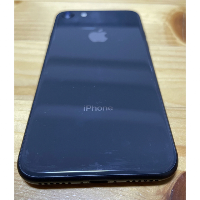 Apple(アップル)のiphone 8 64GB simフリー スペースグレイmq782j/a   スマホ/家電/カメラのスマートフォン/携帯電話(スマートフォン本体)の商品写真