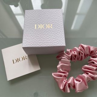 クリスチャンディオール(Christian Dior)のDior シュシュ ノベルティ　新品未使用(ヘアゴム/シュシュ)