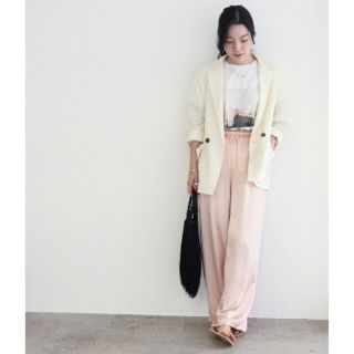 Adam et Rope' - ADAM ET ROPE アダムエロペ☆LINEN ルーズジャケット