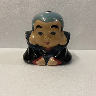 昭和レトロ 福助 陶器 人形 貯金箱 置物 2(その他)
