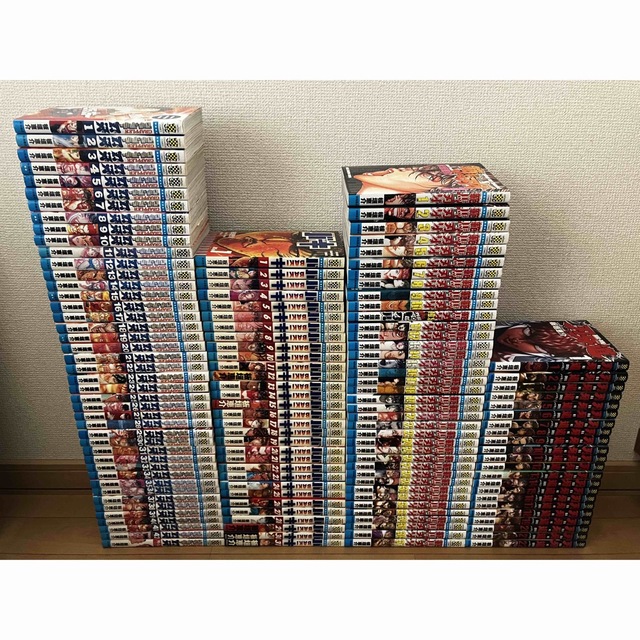 在庫大特価】 バキ全31巻・範馬刃牙 全37巻+外伝・刃牙道9冊の合計78
