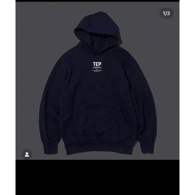 ennoy TEP HOODIE NAVY Lサイズ