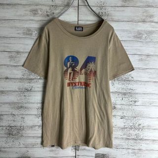 7292 【人気デザイン】ヒステリックグラマー☆ヒスガール定番カラーtシャツ美品