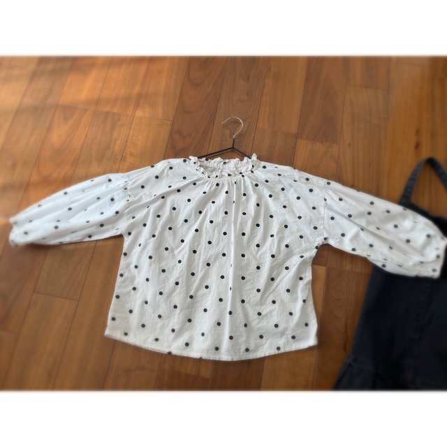 ZARA KIDS(ザラキッズ)のブラウス　ワンピのセット キッズ/ベビー/マタニティのキッズ服女の子用(90cm~)(ワンピース)の商品写真