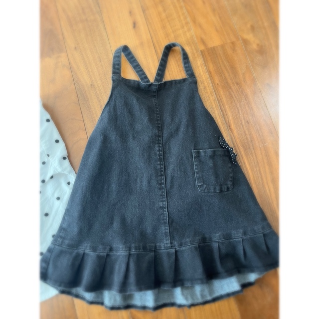 ZARA KIDS(ザラキッズ)のブラウス　ワンピのセット キッズ/ベビー/マタニティのキッズ服女の子用(90cm~)(ワンピース)の商品写真