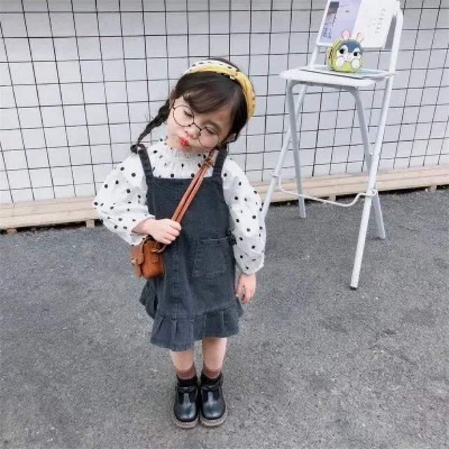 ZARA KIDS(ザラキッズ)のブラウス　ワンピのセット キッズ/ベビー/マタニティのキッズ服女の子用(90cm~)(ワンピース)の商品写真