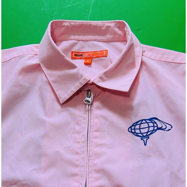 新品★BEAMS golf ビームスゴルフ レディース ジャケット ピンク系 スポーツ/アウトドアのゴルフ(ウエア)の商品写真