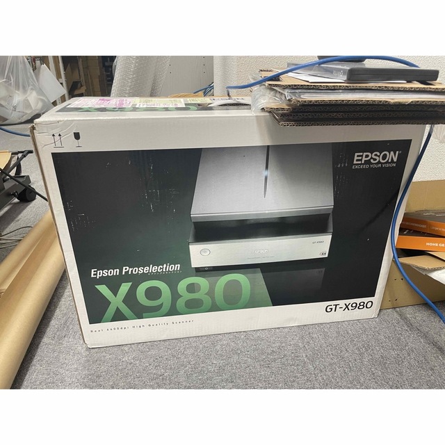 EPSON - EPSON A4フラットベッドスキャナー GT-X980 の通販 by and
