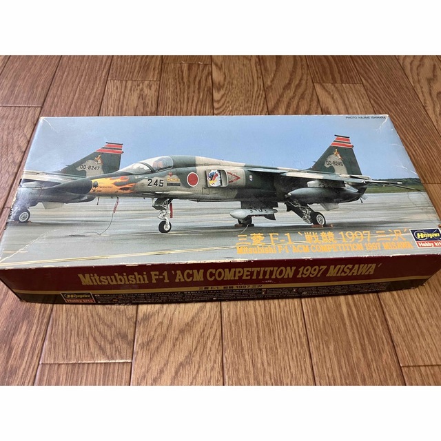 三菱(ミツビシ)のプラモデル　1/72 三菱 F-1 戦競 1997 三沢 エンタメ/ホビーのおもちゃ/ぬいぐるみ(模型/プラモデル)の商品写真