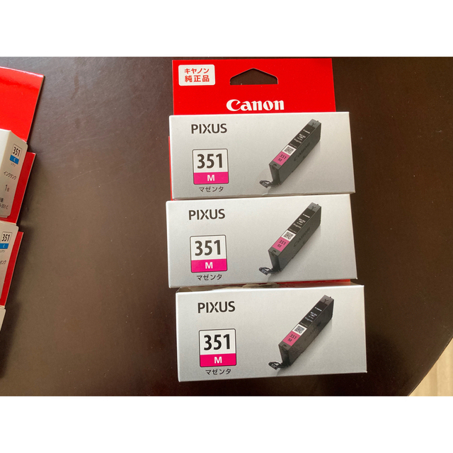 Canon - Canon BCI-351イエロー、シアン、マゼンタ各3個づつの通販 by ...