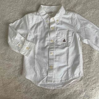 ベビーギャップ(babyGAP)の新品未使用 ❤️ ベビーギャップ くま シャツ 90cm(ブラウス)