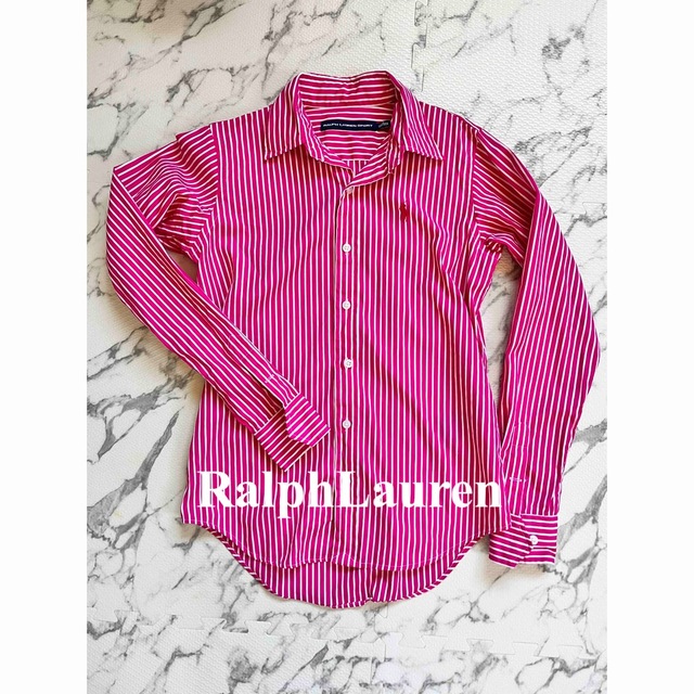 Ralph Lauren(ラルフローレン)のラルフローレン　RALPH LAUREN SPORTS シャツ レディースのトップス(シャツ/ブラウス(半袖/袖なし))の商品写真