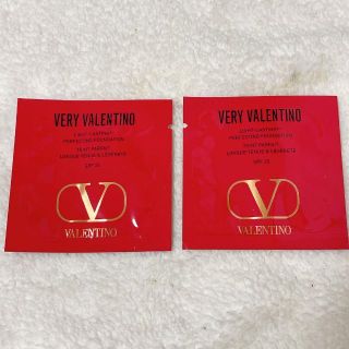 ヴァレンティノ(VALENTINO)のVERY VALENTINO リキッドファンデーション サンプル 2個セット(ファンデーション)