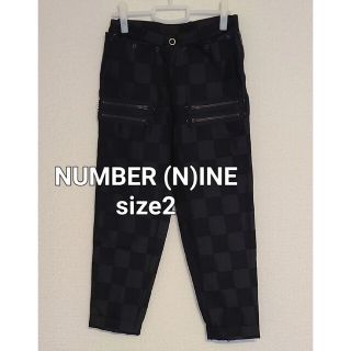 ナンバーナイン(NUMBER (N)INE)のレア NUMBER (N)INE ナンバーナイン ZIPデザインパンツ(その他)