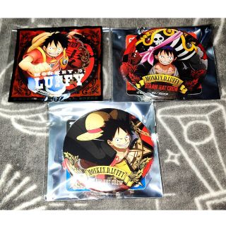 ワンピース(ONE PIECE)のルフィ 輩缶バッジ FILM RED ドでか缶バッジ アルティメットクルー(バッジ/ピンバッジ)