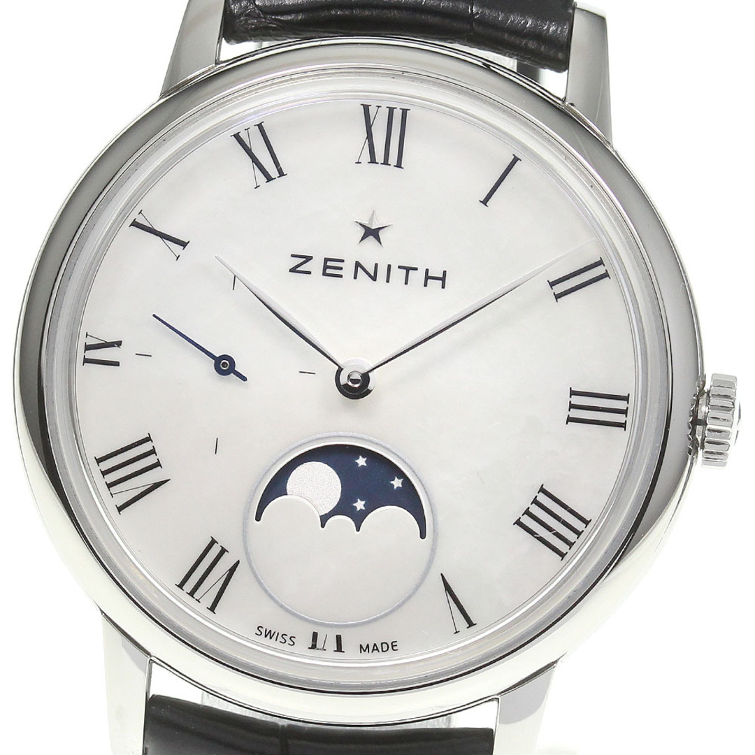 ゼニス ZENITH 03.2320.692 エリート レディ ムーンフェイズ 自動巻き レディース _741012