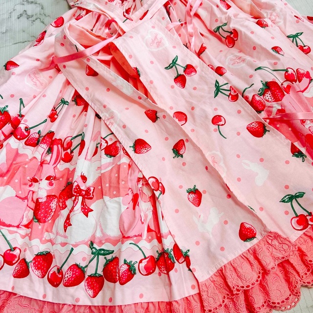 新品 アンジェリックプリティ cherry berry bunny ワンピース recamin.cl
