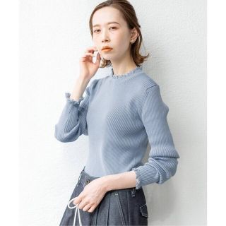 イエナ(IENA)のMurasaki様専用❄️22SS超美品レースツキクルーリブプルオーバー(カットソー(長袖/七分))