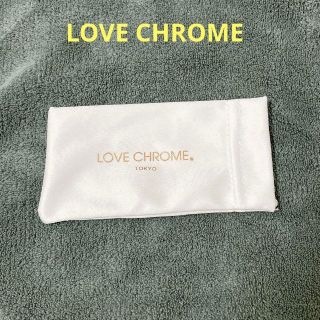 ラブクロム(LOVE CHROME)のLOVE CHROME TOKYO 白 小袋(ポーチ)