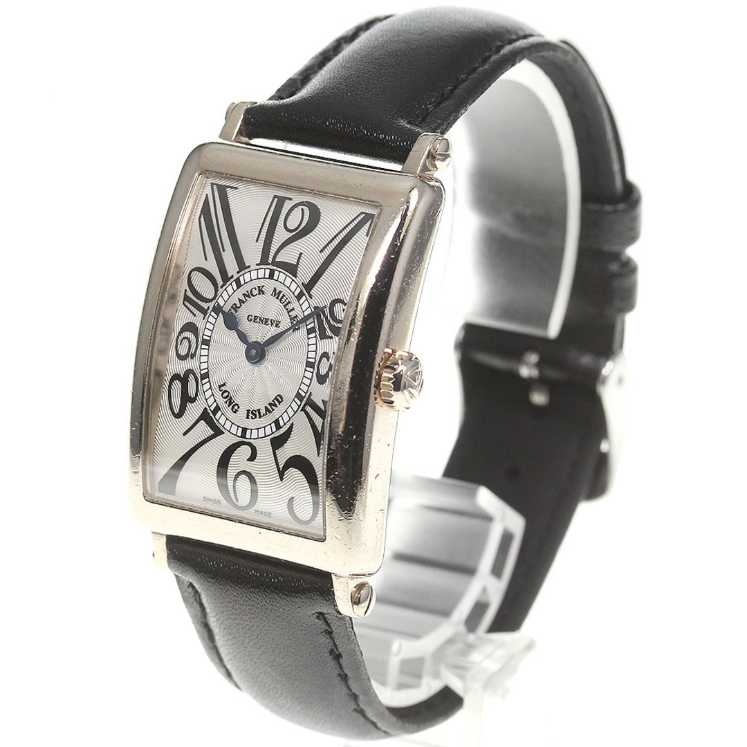 ☆良品【FRANCK MULLER】フランクミュラー ロングアイランド K18WG 950QZ クォーツ メンズ  【232】【ev20】