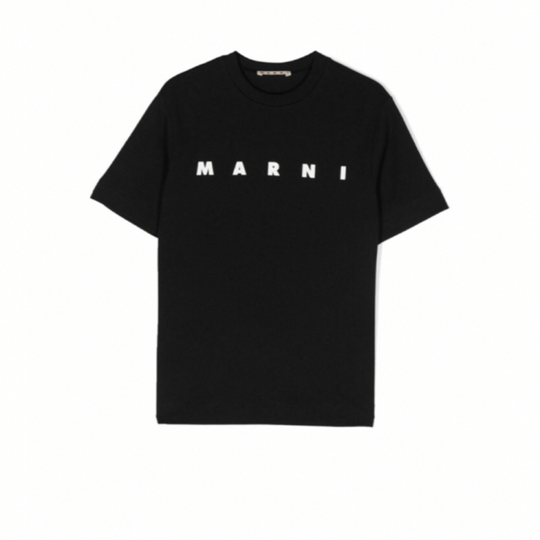 全商品オープニング価格! ラスト1点【MARNI】マルニ ロゴ Tシャツ 黒