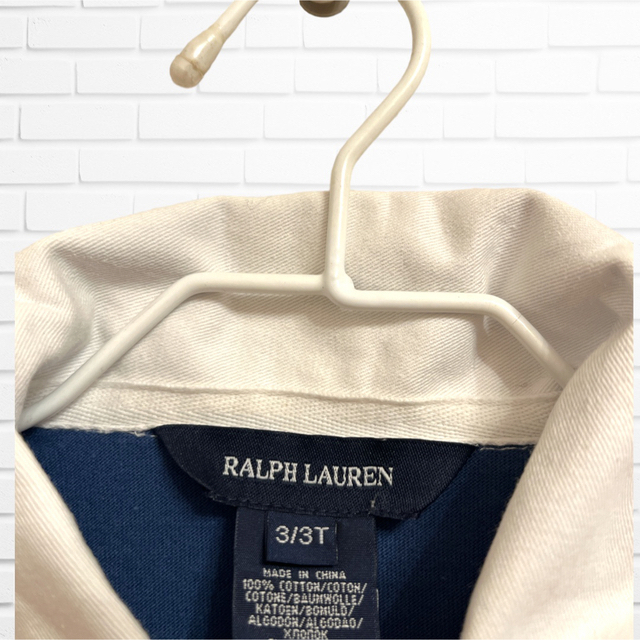 Ralph Lauren(ラルフローレン)のナオママ様専用 RALPH LAUREN ワンピース 半袖 ボーダー  100 キッズ/ベビー/マタニティのキッズ服女の子用(90cm~)(ワンピース)の商品写真