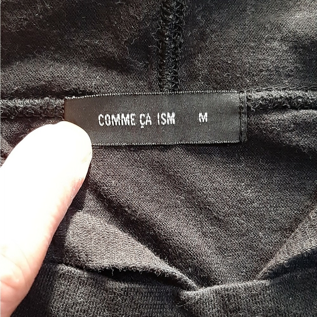 COMME CA ISM(コムサイズム)のCOMME CA ISM フード付き半袖Tシャツ Mサイズ レディースのトップス(Tシャツ(半袖/袖なし))の商品写真