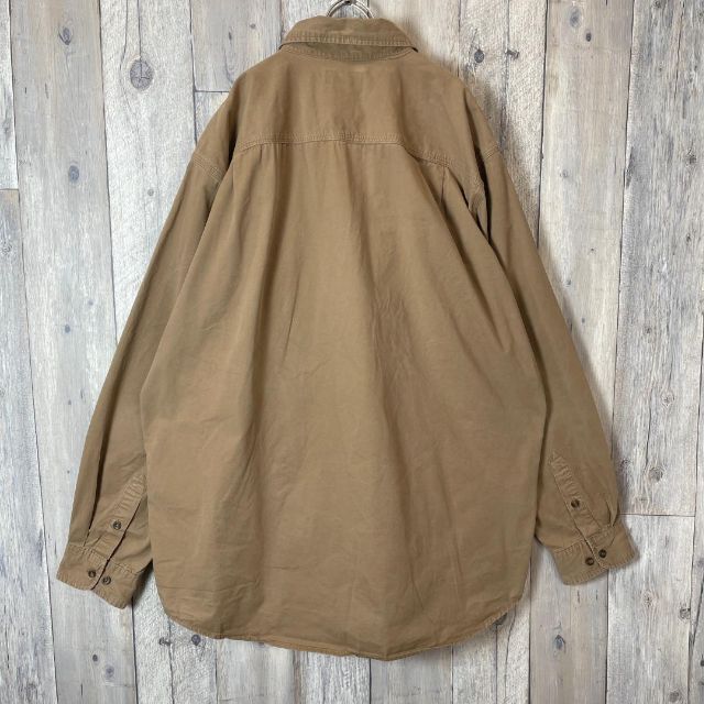 carhartt(カーハート)のカーハート　オーバーサイズ　ビッグ　ストリート　古着　長袖　ボタンダウン　シャツ メンズのトップス(シャツ)の商品写真