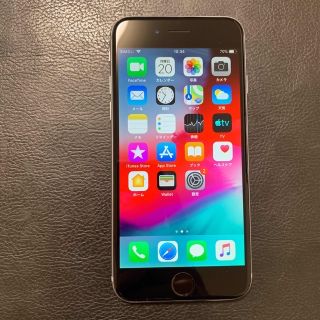 中古　Softbank iPhone6  64gb バッテリー94% グレー(スマートフォン本体)