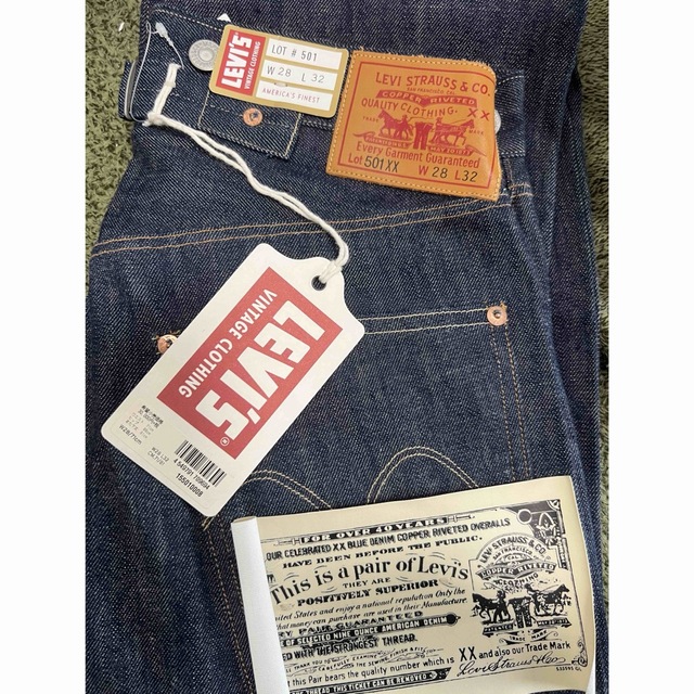 Levi's(リーバイス)のリーバイス 501XX 1915年MODEL 米国製　リジッド メンズのパンツ(デニム/ジーンズ)の商品写真