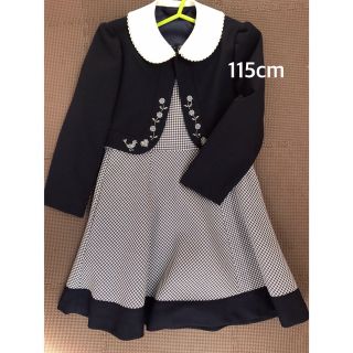 入学式　115cm 女の子　ワンピース  ボレロ(ドレス/フォーマル)