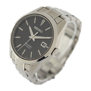 セイコー SEIKO 腕時計 メンズ SARX083 セイコー メカニカル プレザージュ プレステージライン PRESTIGE LINE Sharp Edged 自動巻き（6R35/手巻き付） ブラックxシルバー アナログ表示