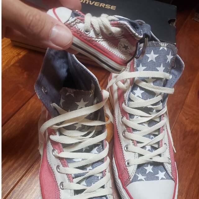 美品converse all star us stars&bars hi28.5