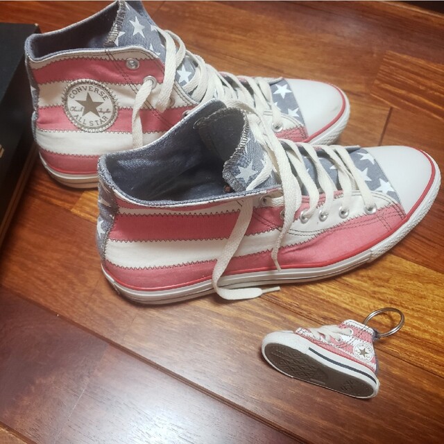 美品converse all star us stars&bars hi28.5