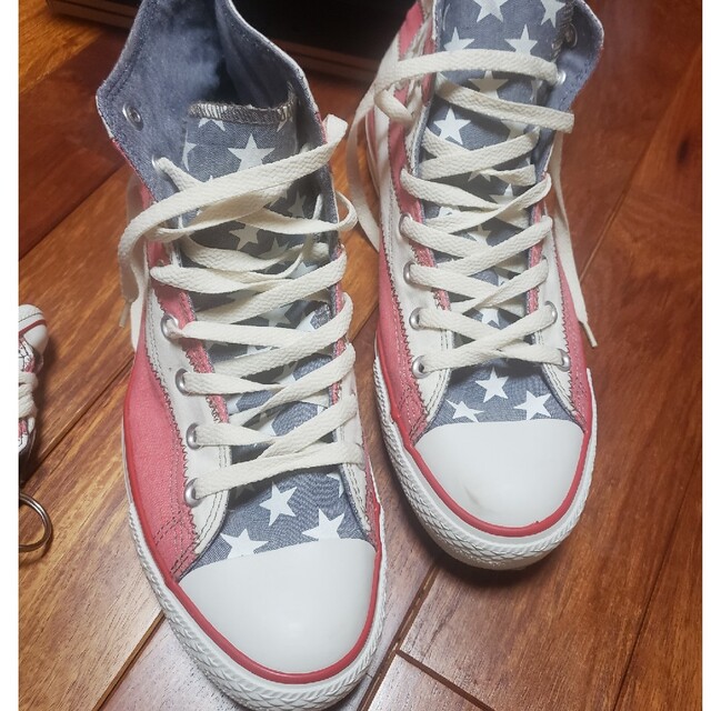 美品converse all star us stars&bars hi28.5