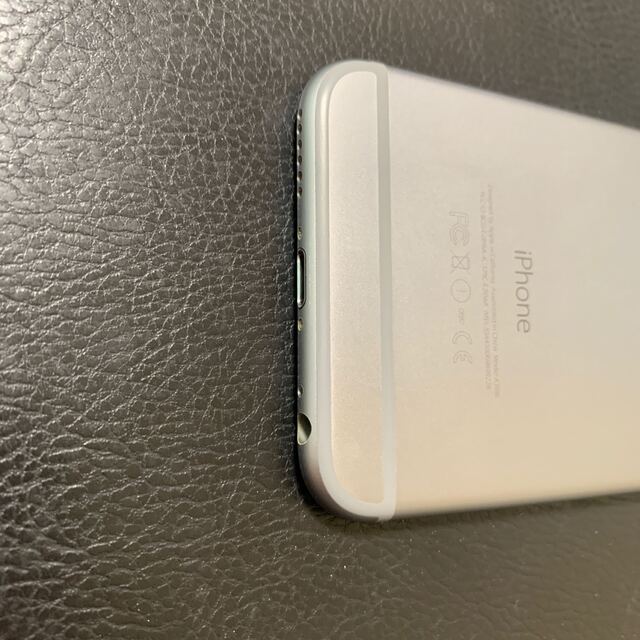 美品　AU iPhone6  64gb バッテリー95% グレー 6