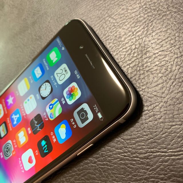 美品　AU iPhone6  64gb バッテリー95% グレー 1