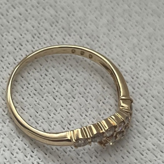 K18 ダイヤモンドリング　0.3C レディースのアクセサリー(リング(指輪))の商品写真