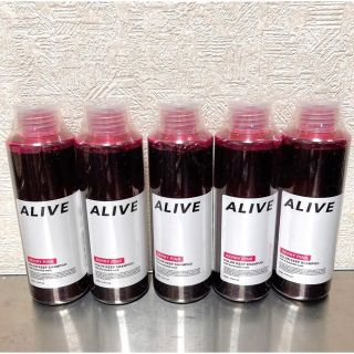 【新品未開封】５本 ALIVE アライブ ピンクシャンプー(シャンプー)