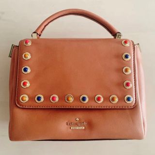 ケイトスペードニューヨーク(kate spade new york)のkatespade スタッズハンドバッグ(ハンドバッグ)