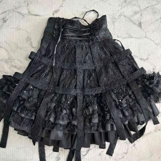 新品タグ付き　h.naoto FRILL 鳥籠スカート コルセット