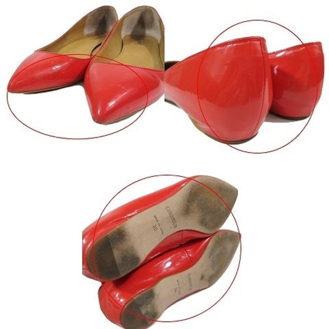 チェンバー CHEMBUR フラットシューズ パンプス ポインテッドトゥ レディースの靴/シューズ(ハイヒール/パンプス)の商品写真