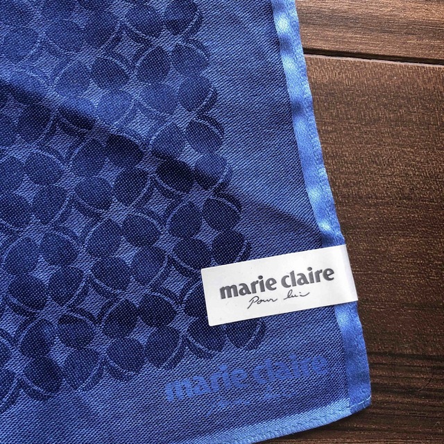 Marie Claire(マリクレール)のマリクレール　シマダジュンコ　大判ハンカチ メンズのファッション小物(ハンカチ/ポケットチーフ)の商品写真