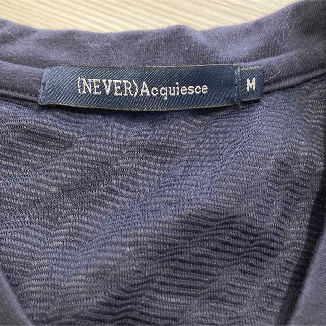 (NEVER)Acquiesce(ネバーアクイース)のメンズ　Tシャツ メンズのトップス(Tシャツ/カットソー(半袖/袖なし))の商品写真